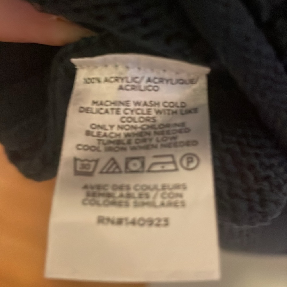 NWOT Loft Navy Sweater Small - Picture 6 of 6